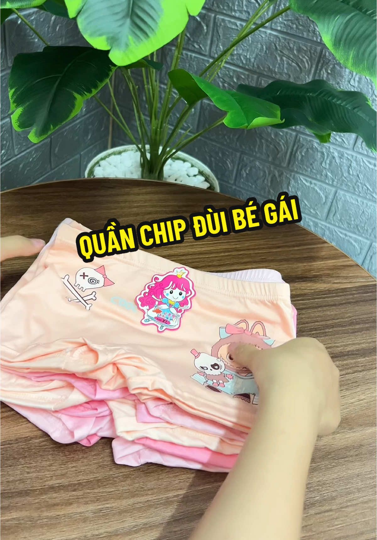 Combo 10 quần chip đùi bé gái mà có 87 cành thôi #mebimsua #quanchipdui #quanchip #begai #review #fyp 
