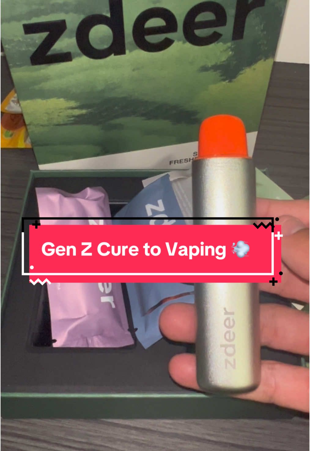 💨 Are you still Vaping in 2025? This new device is 10 times better then a vape. Flavorful Breath Puff! No need to inhale and harm your lungs! And it freshens your breath 😃 #smoking #vaping #quitvaping #badhabit #zdeer #nonicotine #nicotine #genz 