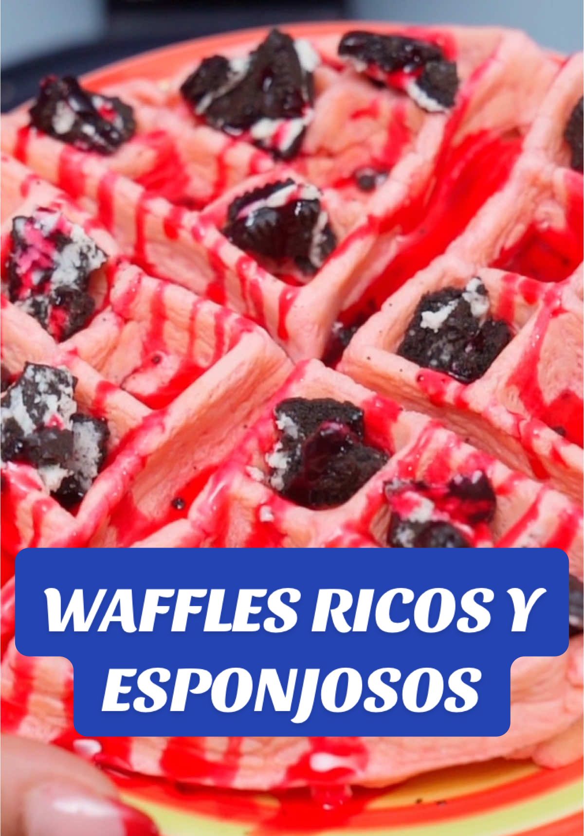Prepara, decora y vende waffles ricos y esponjosos.  #waffle #waffles #wafflehouse #waflera #wafleras #negocios #emprendimiento #fresasconcrema🍓 #fresasconcrema #fresa #cremabatida 