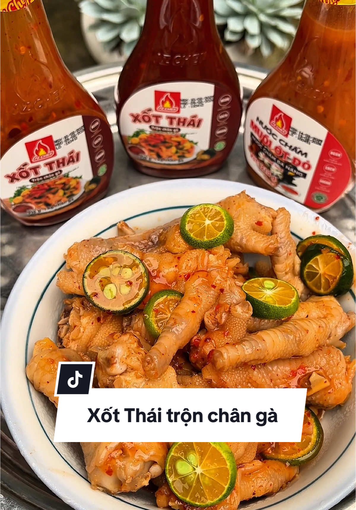 Xốt Thái trộn chân gà AZ Chef #azchef #sotthaiazchef #sotthaichanga #sotthai #tocoi #khicoireview 