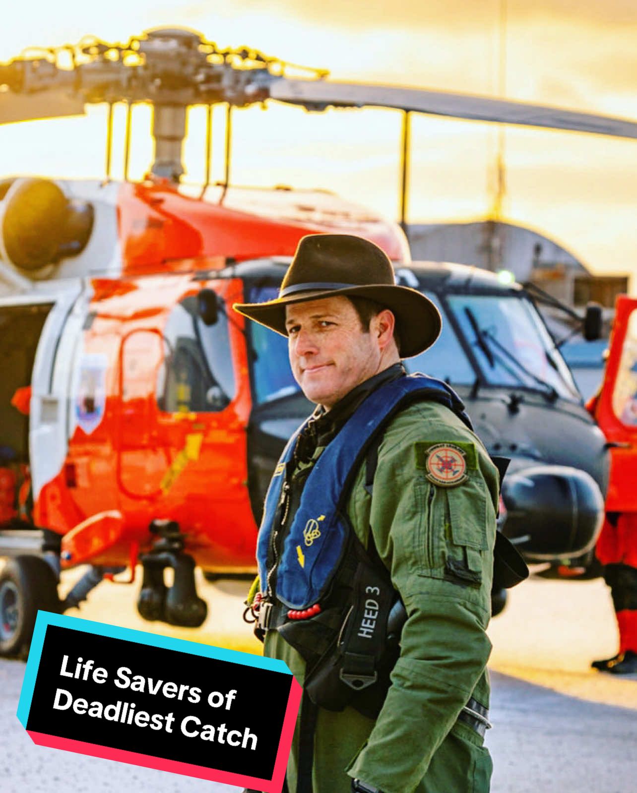 We couldn’t make Deadliest Catch without Coast Guard.  #Jayhawk #BehindtheScenes 