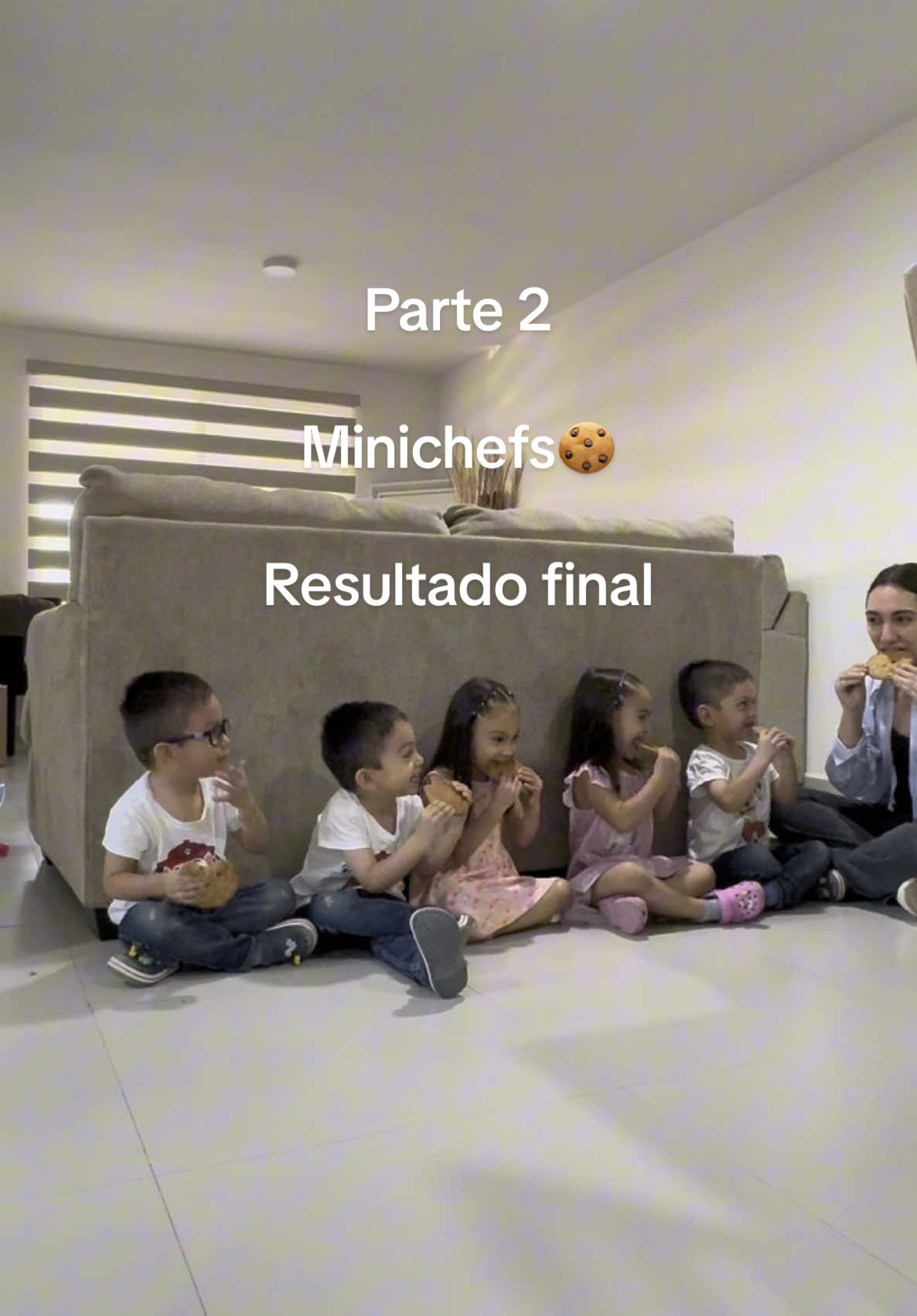 Minichefs🍪 #quintuplets #multiples #momto5 #miracles #bigfamily #miraclestory #dailyvlog 