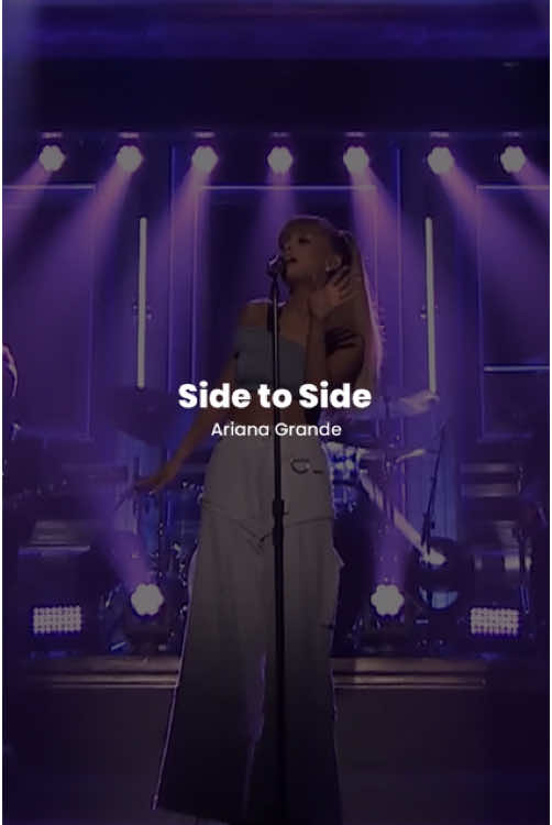 Ariana's live performance on The Tonight Show is effortlessly chill. And of course, we can’t get enough of the catchy lyrics and melody! Song: Ariana Grande - Side to Side #ArianaGrande #sidetoside #livemusic #musicbloc  