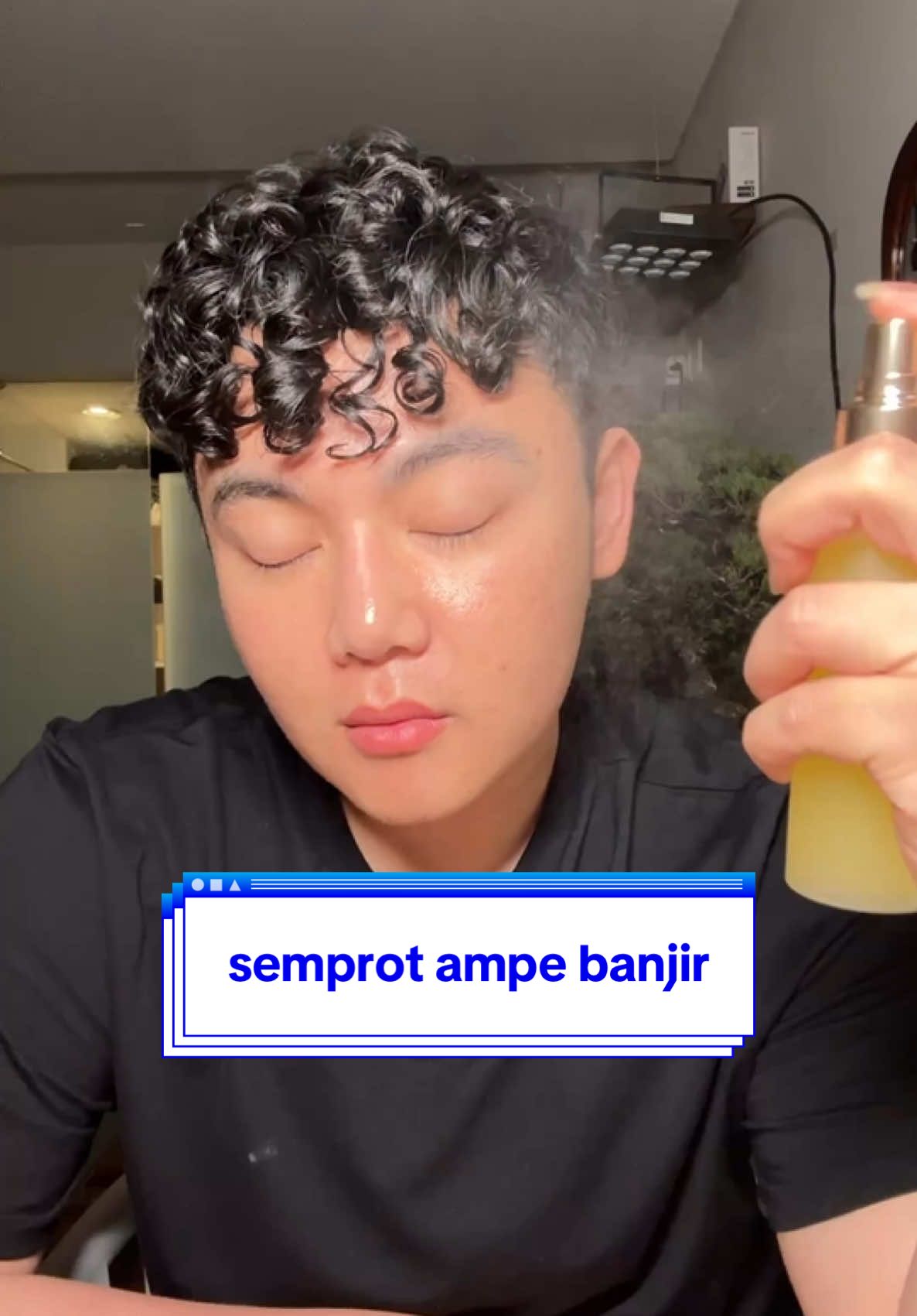 tiap detik semprot