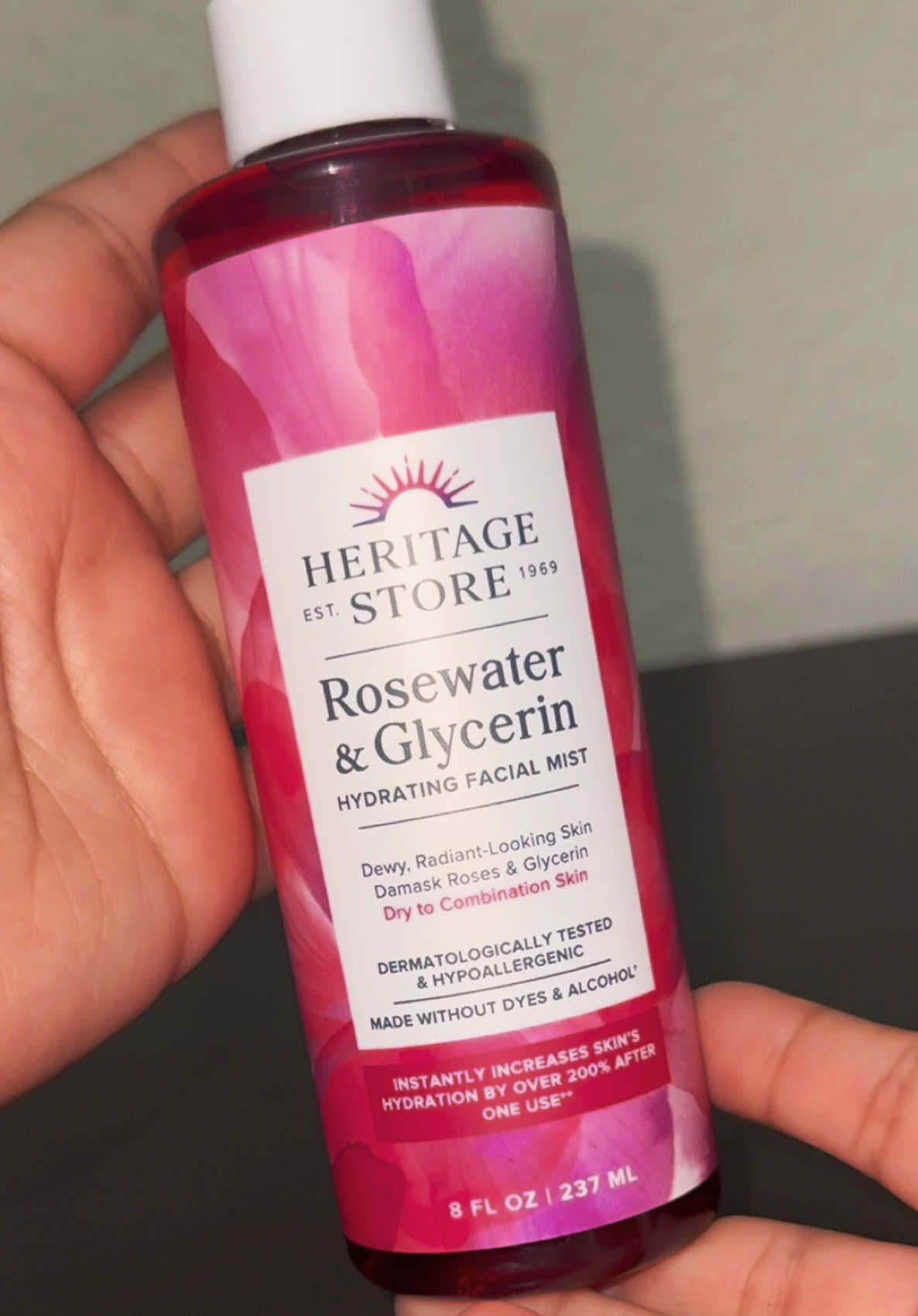 #HERITAGESTORE #ROSEWATER #GLYCERIN #HYDRATING 