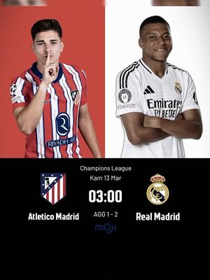 03:00 Atletico Madrid vs Real Madrid sedang tayang, tonton sekarang!