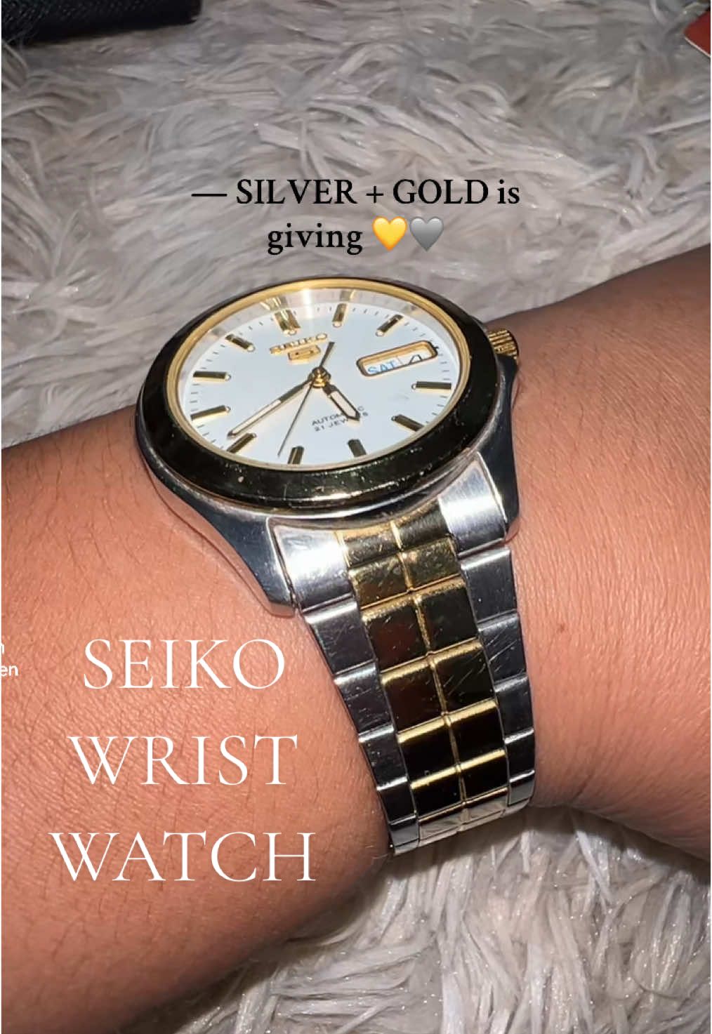 PERFECTION! 👌🫶 #wristwatch #seiko 