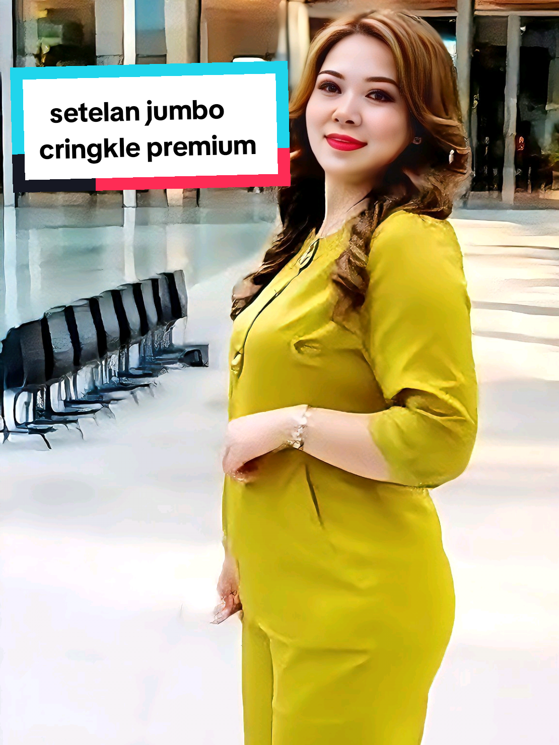 Setelan jumbo  7/8  cringkel airflow premium  adem, tidak mudah kusut, dan jatuh dengan indah.  Baju LD110 kancing depan busui friendly. Celana panjang saku 80 cm dan karet melar   LD110 #setelanwanita #setelancringklre  #setelankekinian #setelancantik  #setelanpolos  #setelanwanitapolos  #ramadanekstraseru  #promoramadan  #cuantiktok  #cuantanpabatas  #zyxcbaシ #fypシ゚ #fypage 