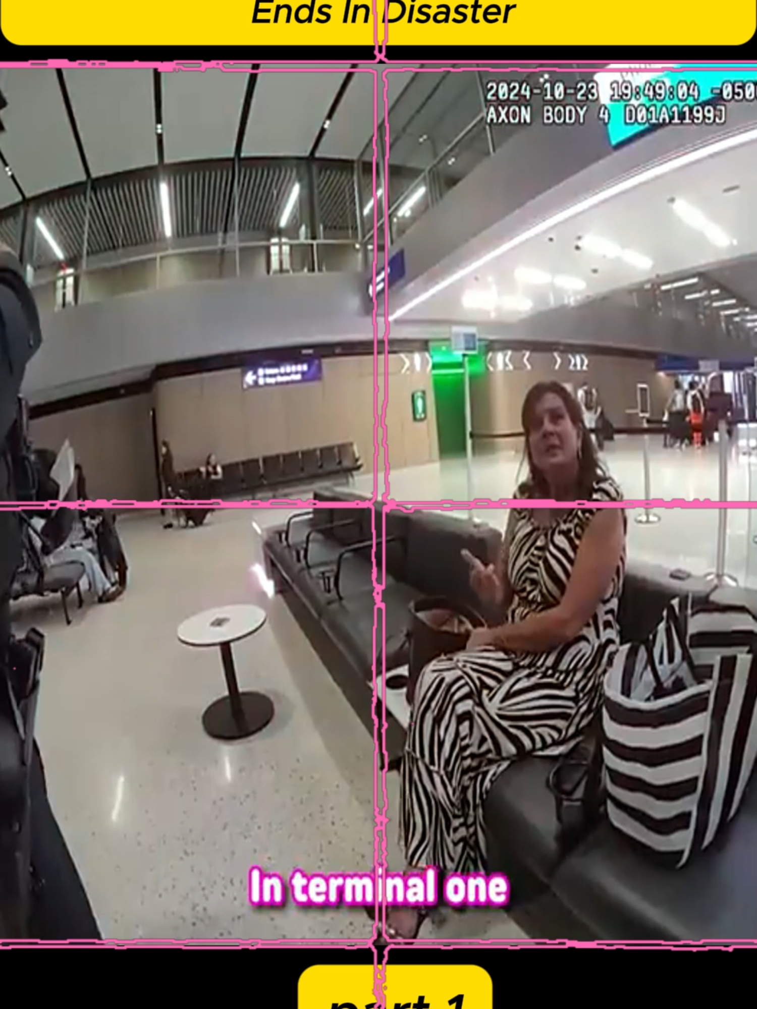 Woman Decides To Drink Before Her Flight, Ends In Disaster #cops #copsoftiktok #policeofficer #police #bodycam #crime #truecrime