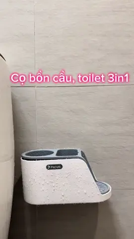 #CapCut #giadungtienich #nhasach #coboncau 🖌️Cọ bồn cầu, cọ toilet nhà vệ sinh 3 trong 1, có thể treo tường  Parroti Silicon SL02 