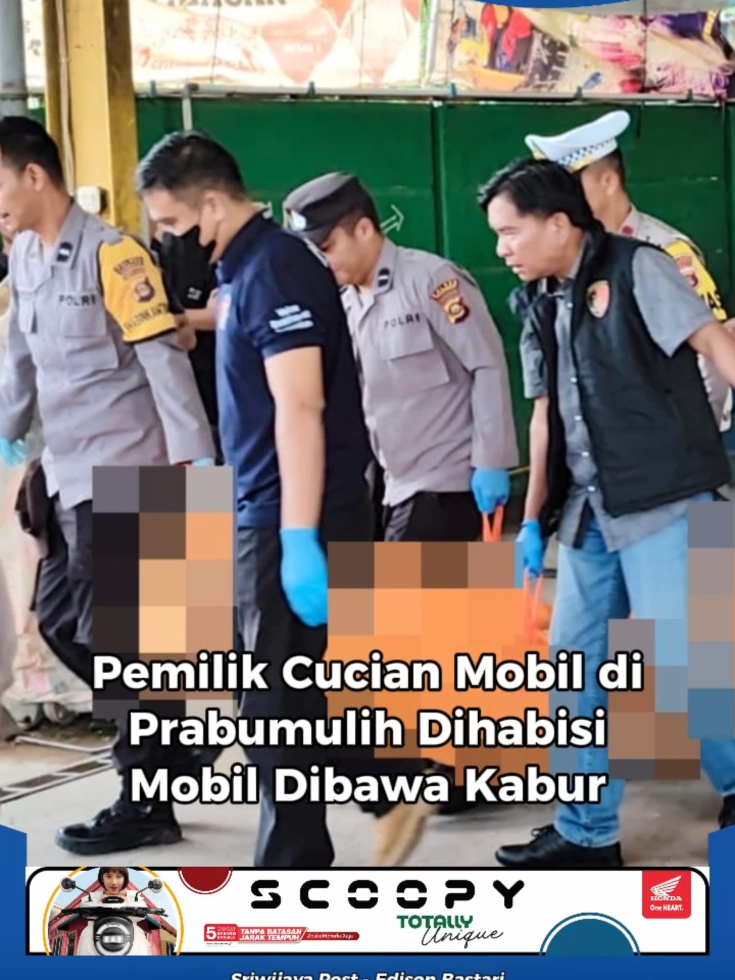 Pemilik Cucian Mobil di Prabumulih Sumsel Dihabisi, Mobil Dibawa Kabur #prabumulih #sumateraselatan #sumsel #matalokaldesa