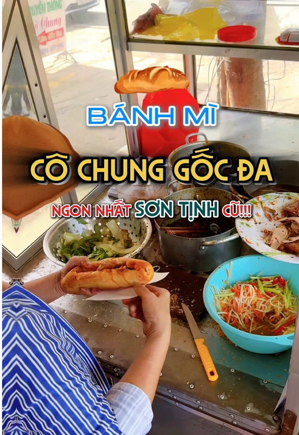 Mọi người ở Sơn Tịnh chắc đã quen bánh mì ở đây rồi hể 🥖 #quangngai76 #banhmi #xuhuong #reviewanngon #isrit  