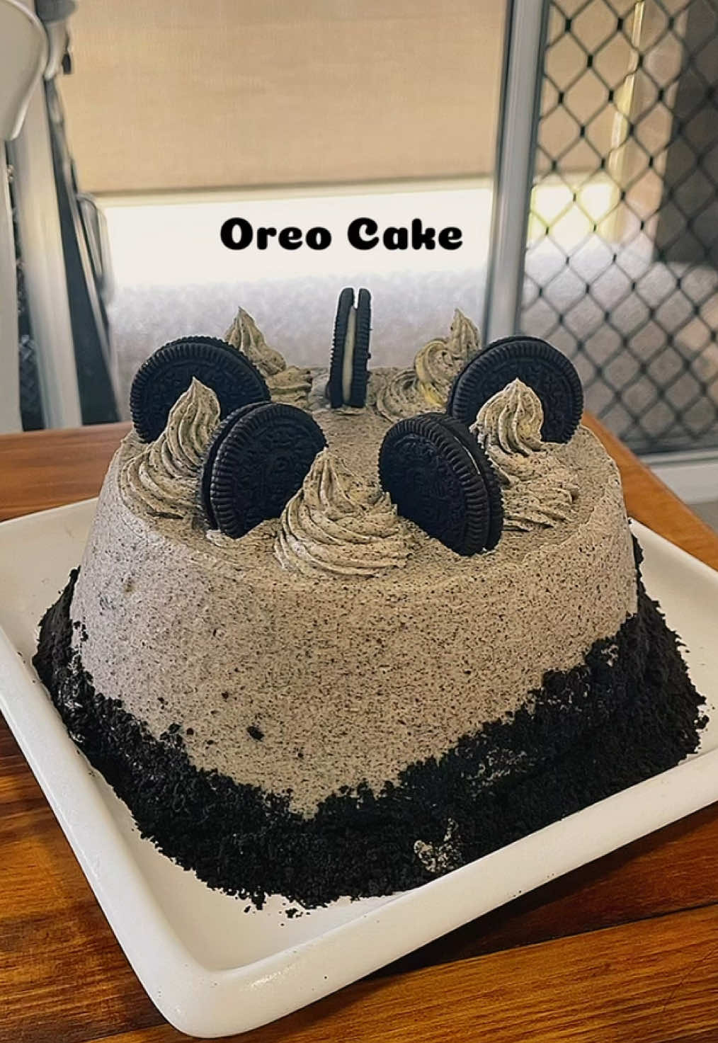 Oreo Cake 🍰 #baking #fyp 