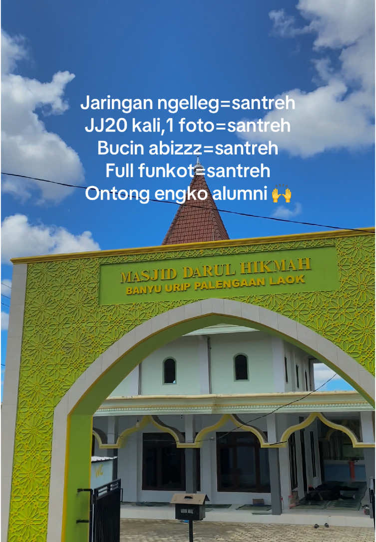 Dek kasantreh cek kappiakih kulinah🙏#santripondok #santrikeren #madurapride 