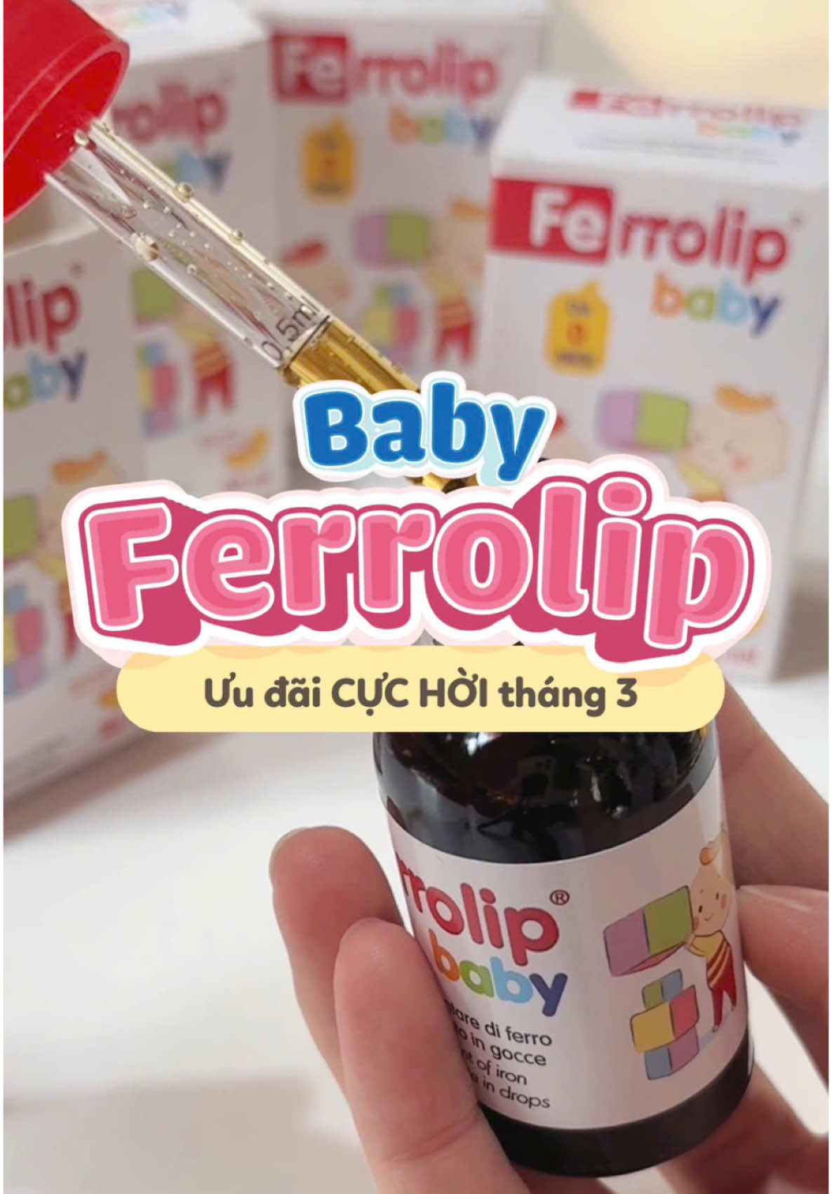 Mua liền mua liền sắt hữu cơ Ferrolip cho bé nè các mom ơiii 😚😚 #LoveConCung #ConCung #ferrolipbaby 
