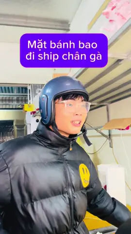 Mặt bánh bao đi ship chân gà minh hiệp#anvatminhhiep 