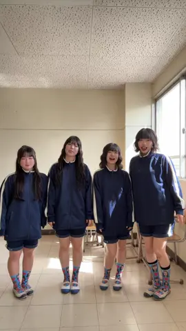 みんなの顔で靴下つくった🧦⭐️ #07 #sjk #fyp #橋高jk #球技大会 