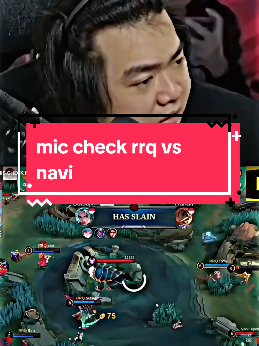 Mic check rrq vs navi gila beneran ini mah😂#MLBBGoldenMonth #MLBBGetItFree #MLBB #MLBBxOPPO #OPPOSmoothLegend 