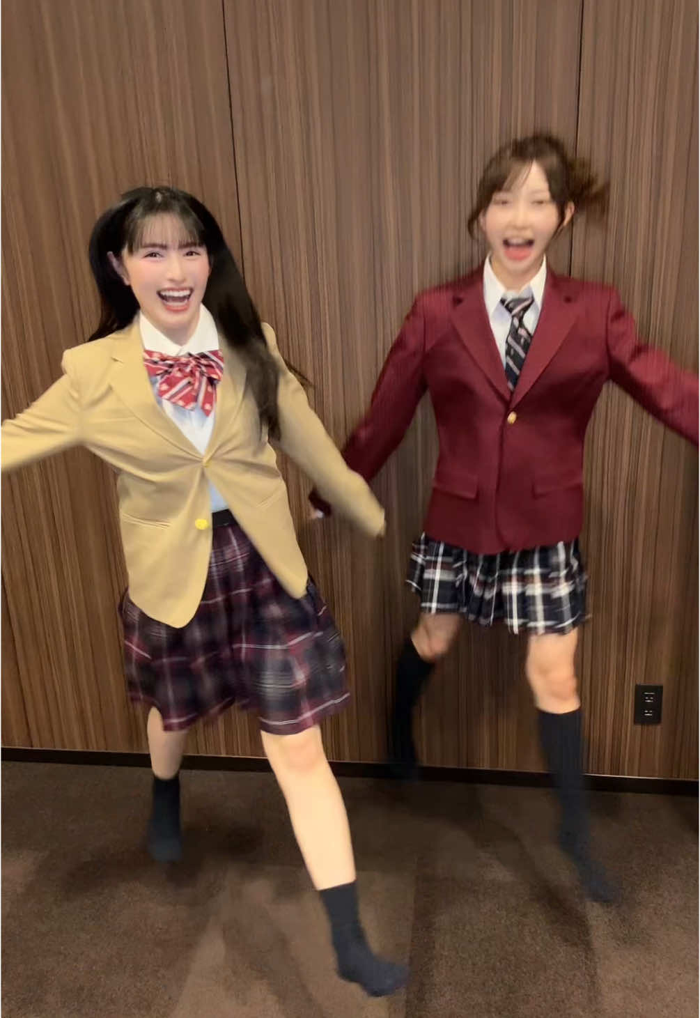 最年長最年少コンビです🙊🩵💛#超ときめき宣伝部 #菅田愛貴 #辻野かなみ @すだ あき (20) 