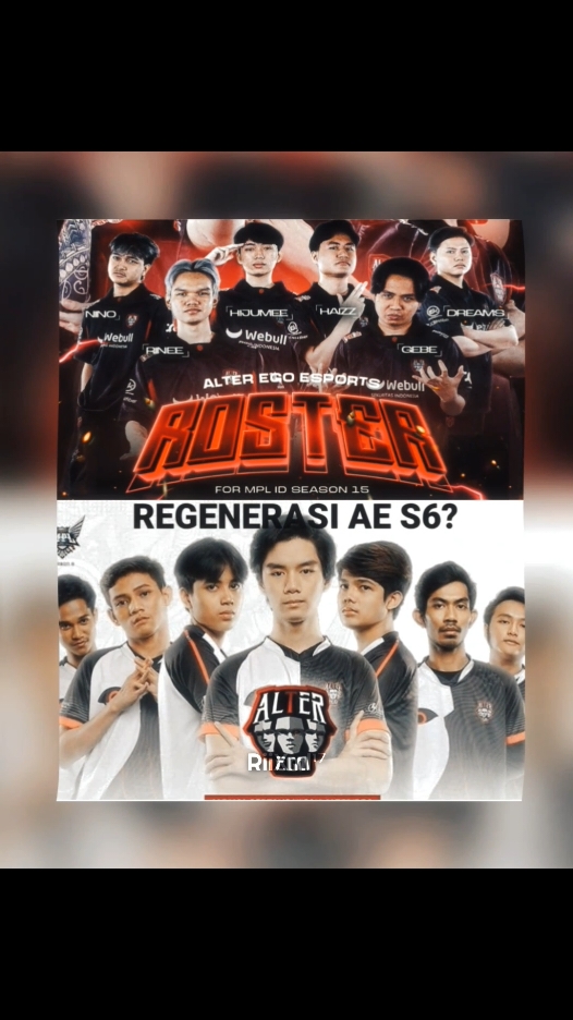 regenerasi alter ego season 6 is real? #mplid #roster  #alterego #duludansekarang #msc #sejarah 