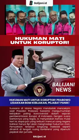 Hukuman mati untuk koruptor #koruptor #koruptorharusdimiskinkan #koruptorhukummati #kebijakanpresidenprabowo