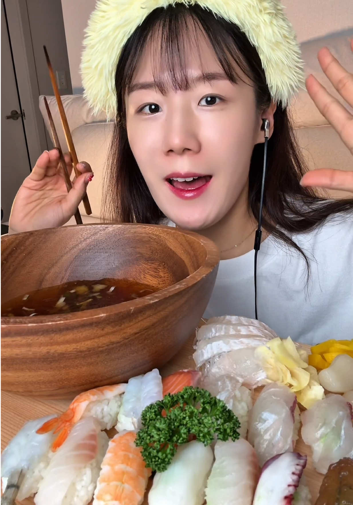 냉모밀 초밥 #food #mukbang #먹방 #asmr 