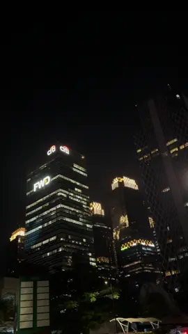 SCBD at night ✨ #placetogojkt #jakarta #citylights #cityvibes #cityview #scbdsudirman #visitplaceidn #visitplacerandom 