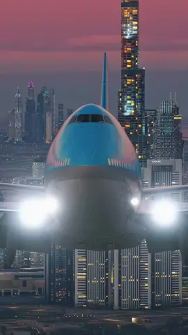 Korean Air Boeing747#aviation #airplane #boeing747 #fligh #dubai 