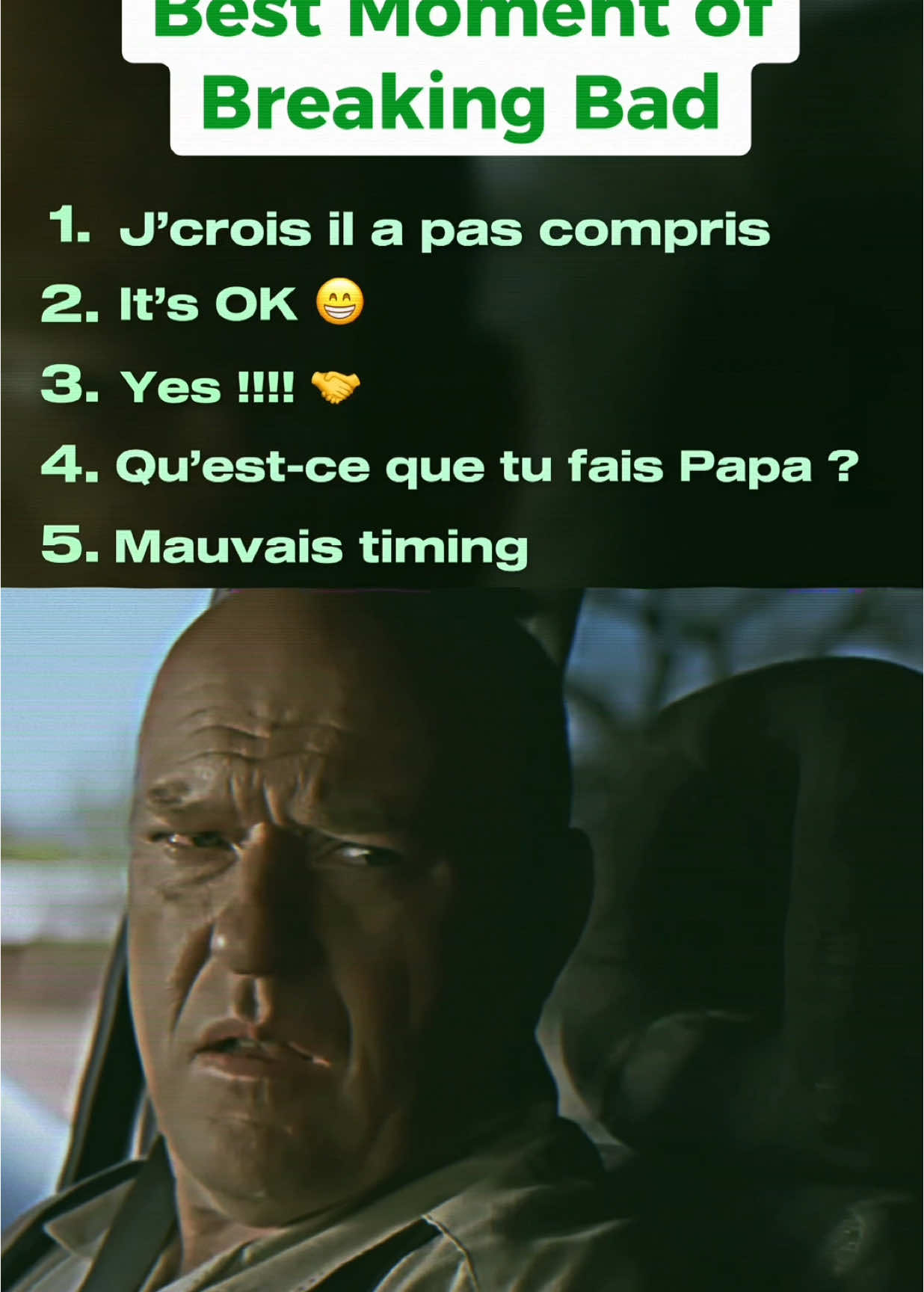 Meilleur moment de Breaking Bad #breakingbad #edit #hank #top5 #humor  