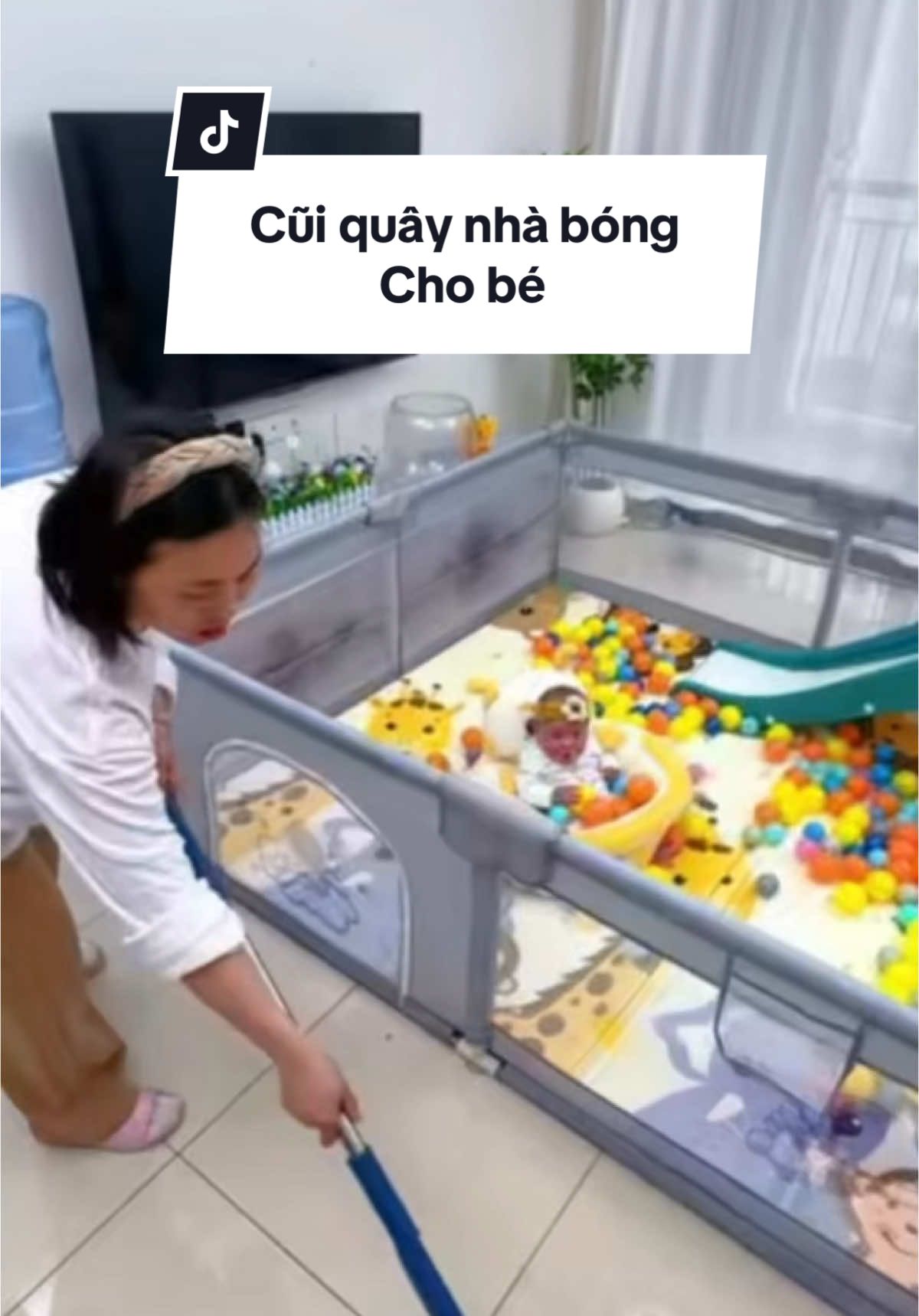 Cũi quây nhà bóng cho bé #đotreem #masterbytiktok2024 #tiemdomevabe99 #xuhuongtiktok 