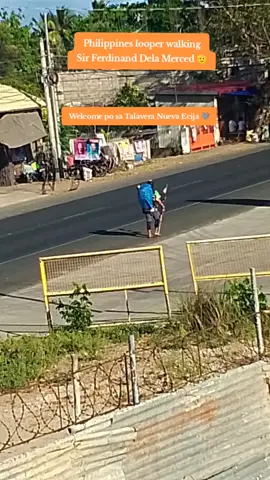 hello po Sir Ferdinand Dela Merced🫡 welcome po sa Talavera Nueva Ecija!🥰 Philippines looper walking #philippinesloop  