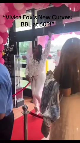 Vivica A. Fox, 60, is making headlines after a viral video suggests she underwent a Brazilian Butt Lift (BBL). While she’s previously admitted to cosmetic enhancements, she hasn’t confirmed this latest procedure. Fans are buzzing—did she really get a BBL, or is it just speculation? #VivicaFox #BBL #CelebrityNews #PlasticSurgery #HollywoodGossip #Trending #BeautyAt60 #GlowUp #EntertainmentNews #loveyou #celebrity #fyp