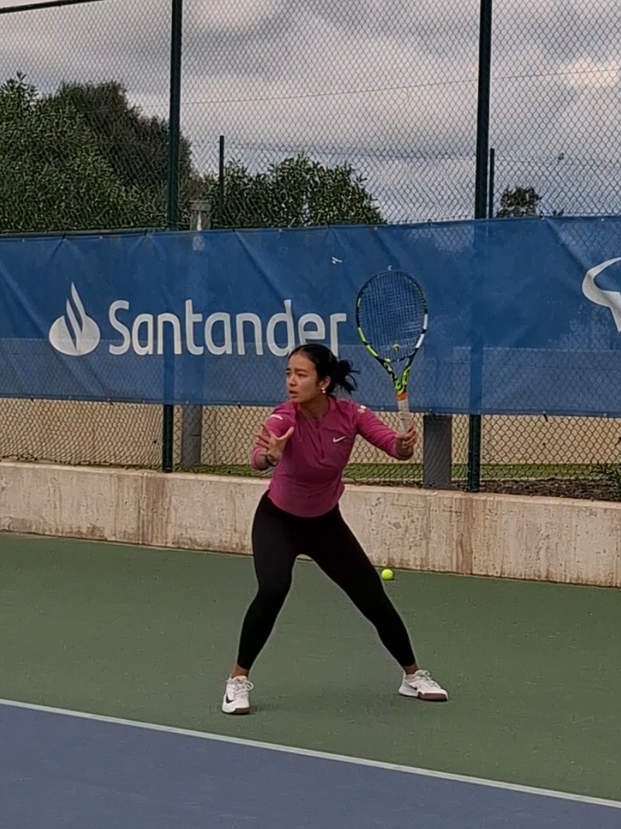 Alex Eala at the Rafa Nadal Academy 🎾🔥💪🏼 #tennis #rafanadalacademy #rafanadal #sport 