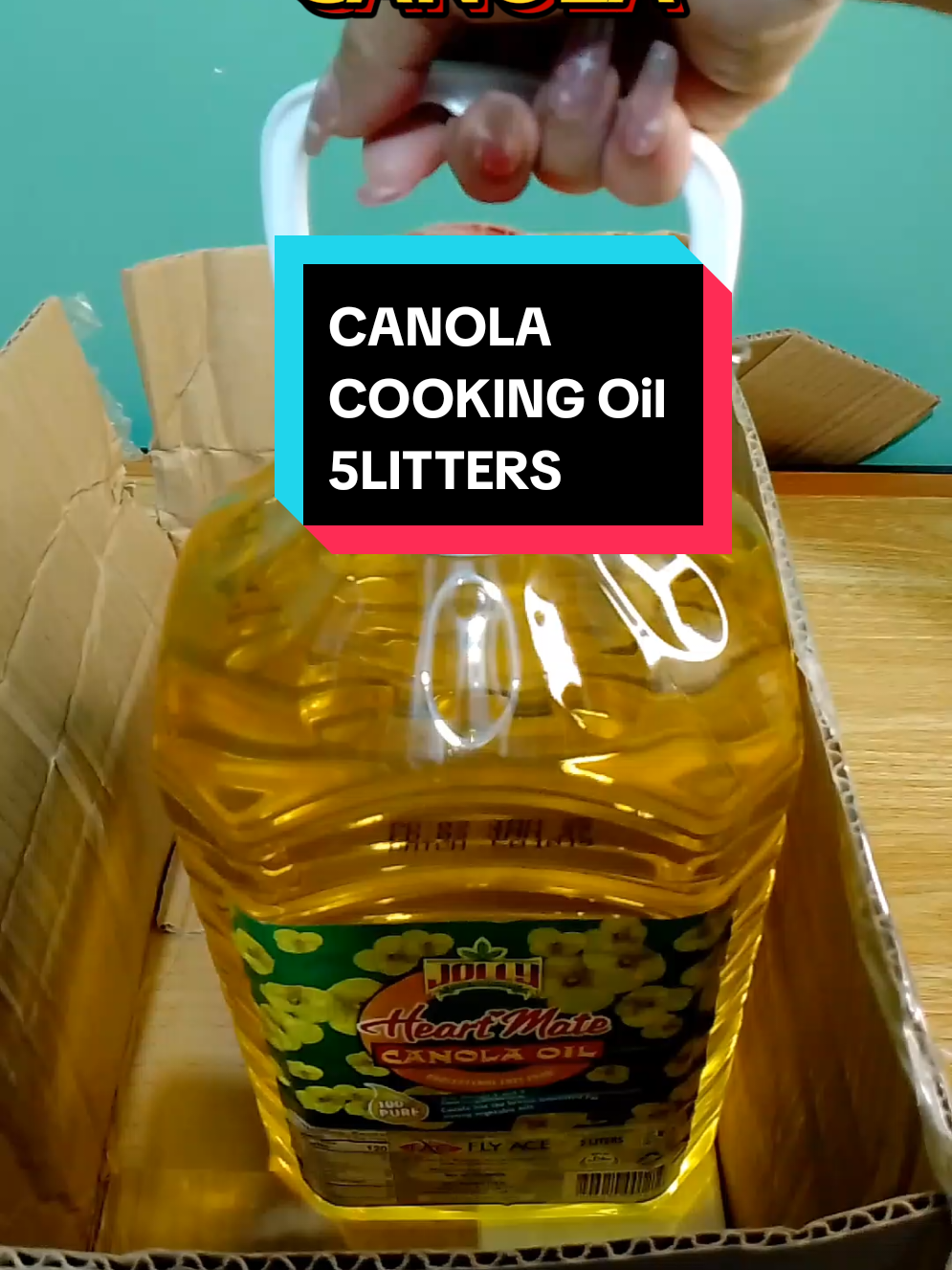 Available 5Litters at 2Litters Mga mii, Mag Check Out na Habang My DISCOUNT pa. #canolaoil #CookingOil #Oil #Jolly #jollycanolacookingoil #fyp #fypage 