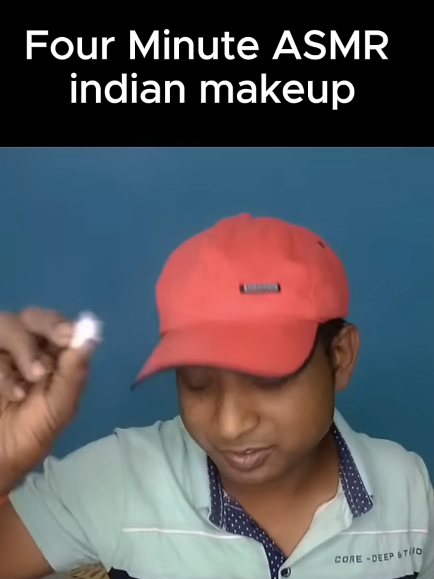Four Minute ASMR indian makeup channel: asmr bappa #asmr #asmrsounds #asmrvideo #asmrtiktoks #asmroneminute #fyp