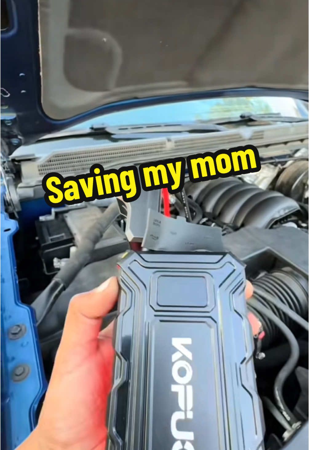 This just saved my mom #kopuo #carjumpstart #tools 