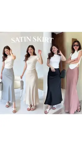 ChicBargain#Fishtail Satin Long Skirt With High-end Design and Drape, Suitable for Work and Daily Wear, Suitable for Women, With A Variety Of Sizes and Colors to Choose From#8807 #skirt #satin #highend #fyang 