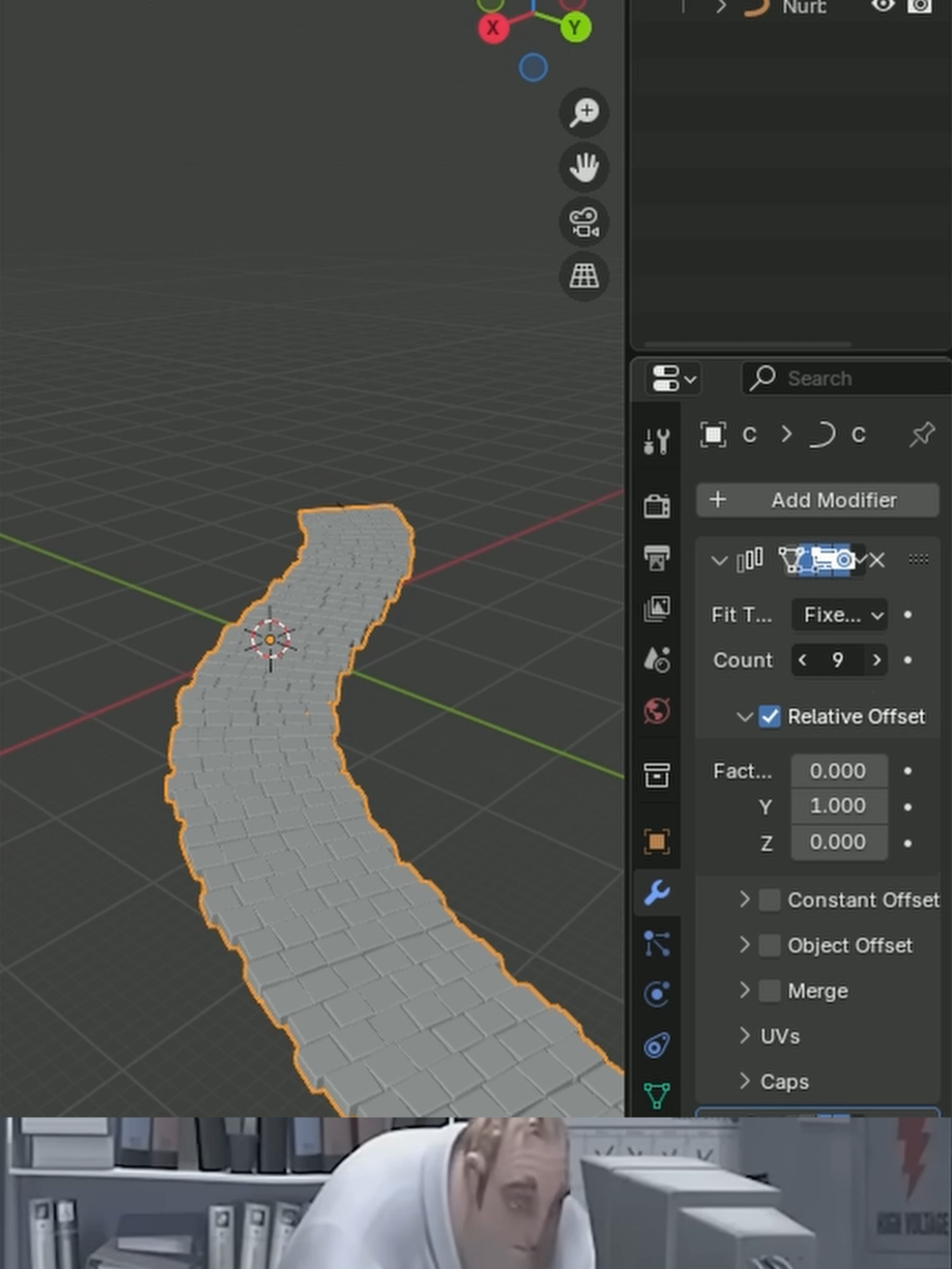 NOOB vs PRO Artist: How to Make a Stone Path#blender #blendertutorial #blender3d