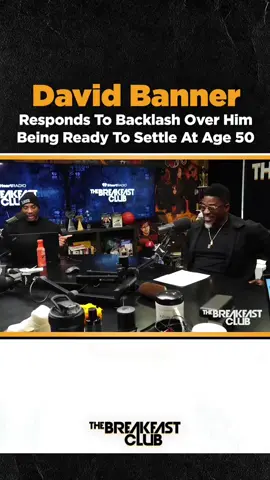 @davidbannerc came through to The Breakfast Club to promote @familybusinessnola, and we had to ask about his current goal for marriage and what led him here. Does he make a valid points? #iHeartRadio