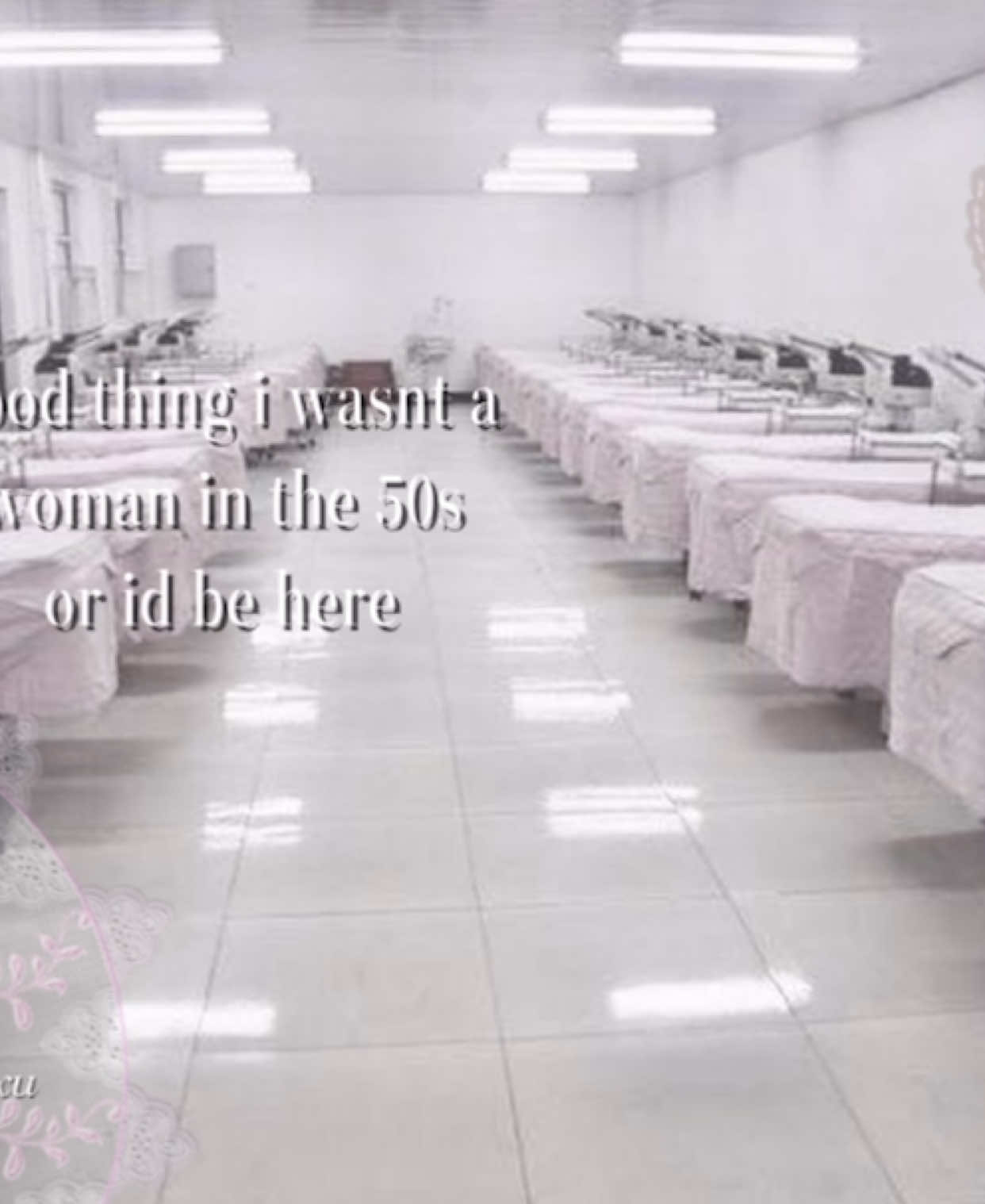 or maybe i was just a girl, interrupted  #fyp #fypp #girlblog #girlblogger #girlblogging #tumblr #aesthetic #morute #eerie #creepy #mentalhospital #psychwards #history #real #girlcore #mecore #pinterest #pink #girlinterrupted #50s #hospitalcore 