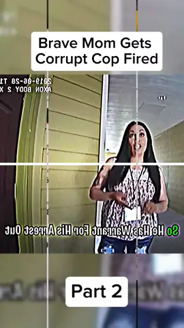 Brave Mom Gets Corrupt Cop Fired #fyp #cops #copsoftiktok 