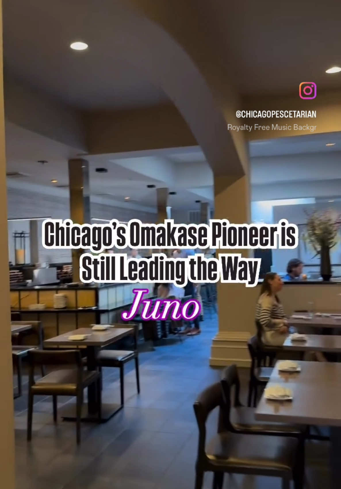 The first restaurant to introduce omakase to Chicago and sister restaurant to Michelin Starred Mako, this spot in Lincoln by acclaimed a chef B.K. park is not to be missed! And I hugely recommend their mocktails too! @junochicago 📍2638 N Lincoln Ave, Chicago, IL