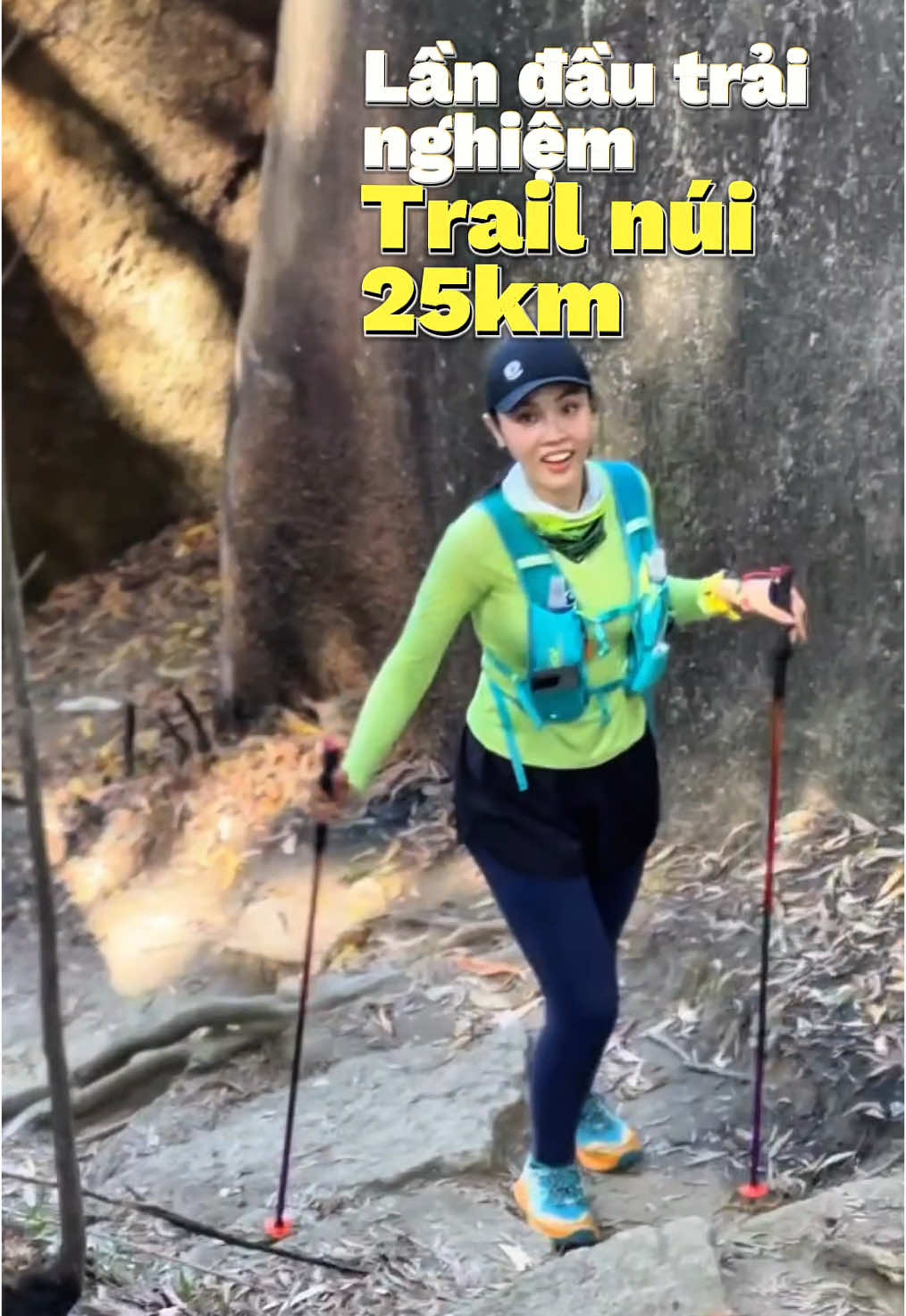 Ba mẹ ở nhà mong con bình an, con thì đi trail núi 25km😮‍💨 #fyp #trail #huynhphamthuytien #xuhuong 