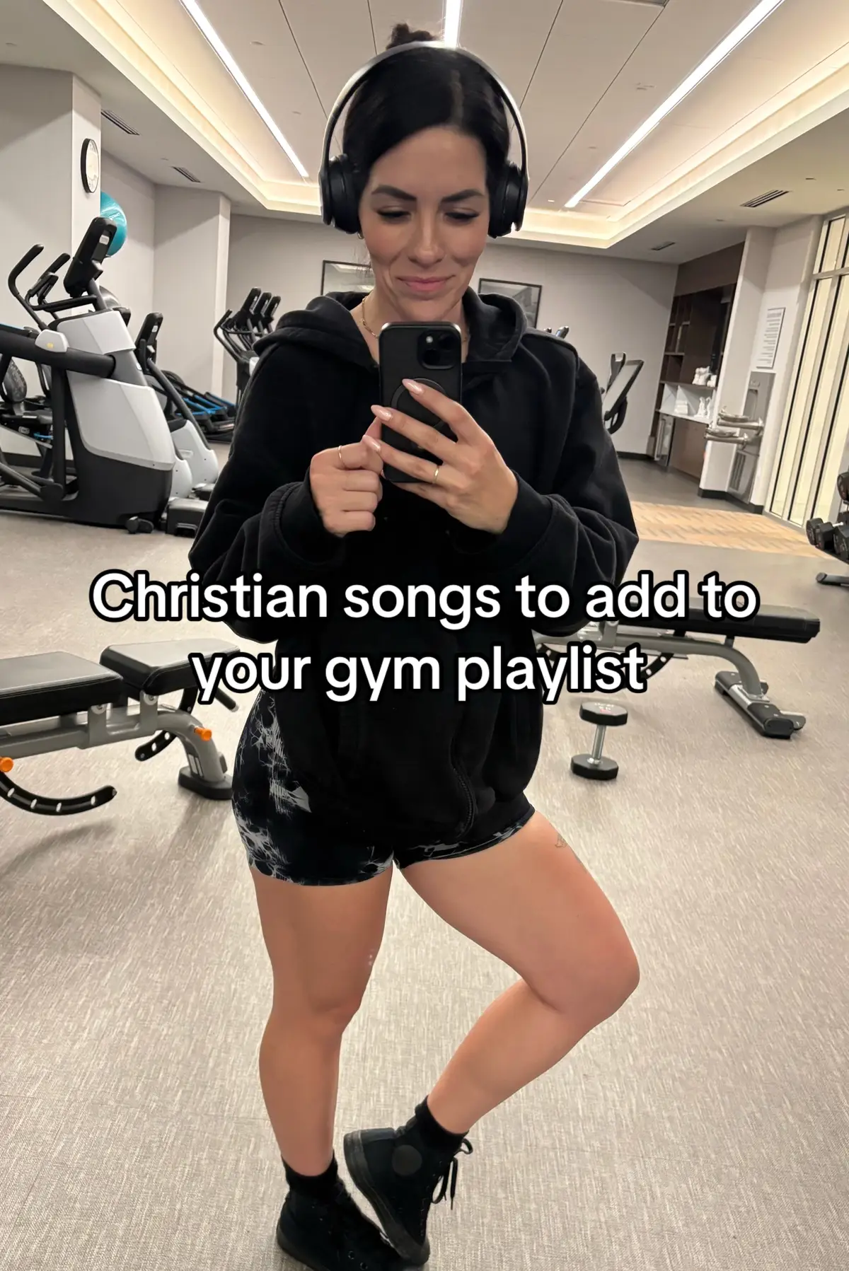 Save these songs to your playlist for the gym! Love finding songs focused on God for my lifts  #secularmusic #secular #christian #worship #playlist #gymplaylist #faith #jesusfollower #pourintoyourself #nosecularmusic #gospelmusic #gospeltiktok #liftweights 