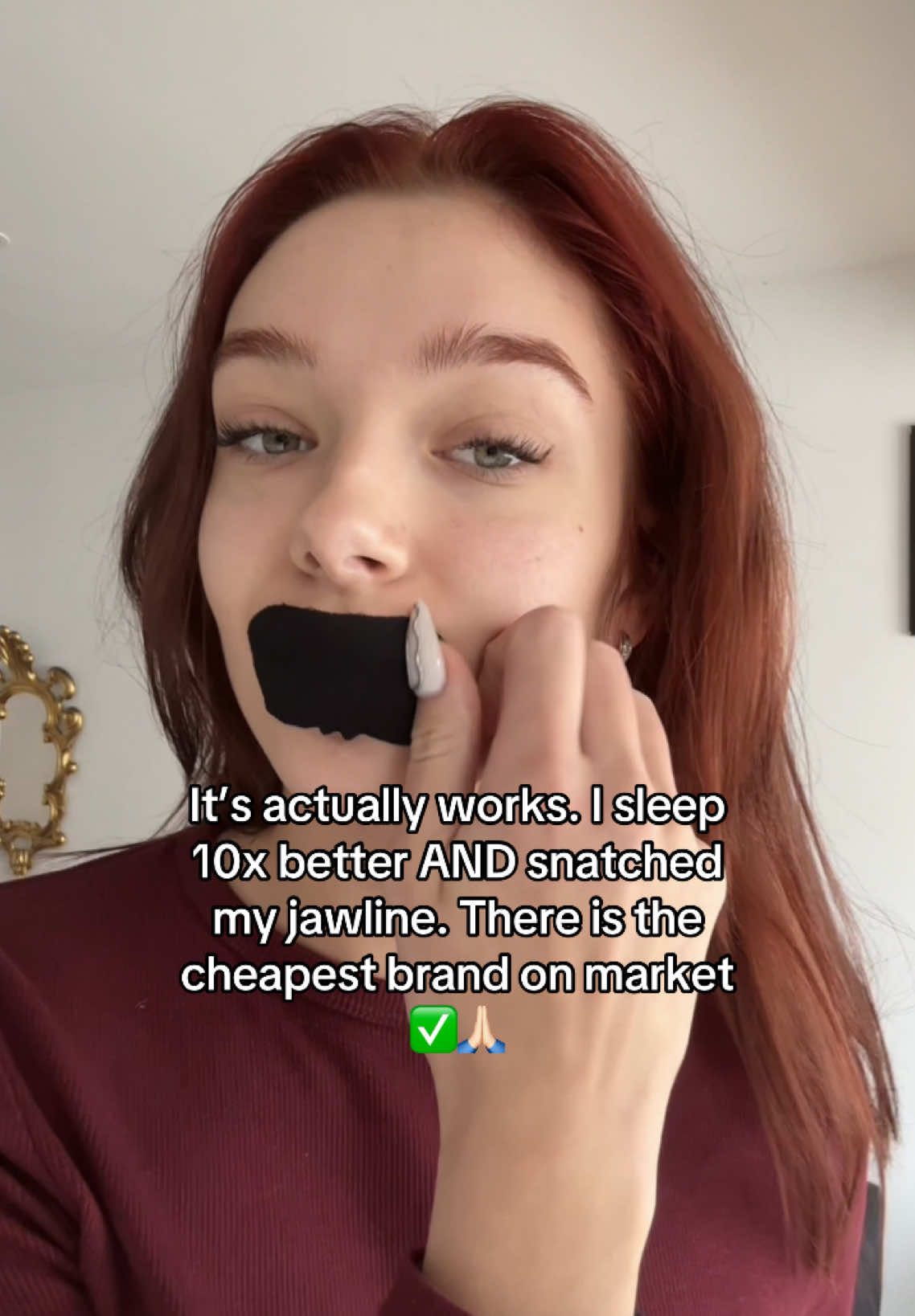 God damn.. it works #mouthtape #jawtransformation #fypシ #jawline #viral 