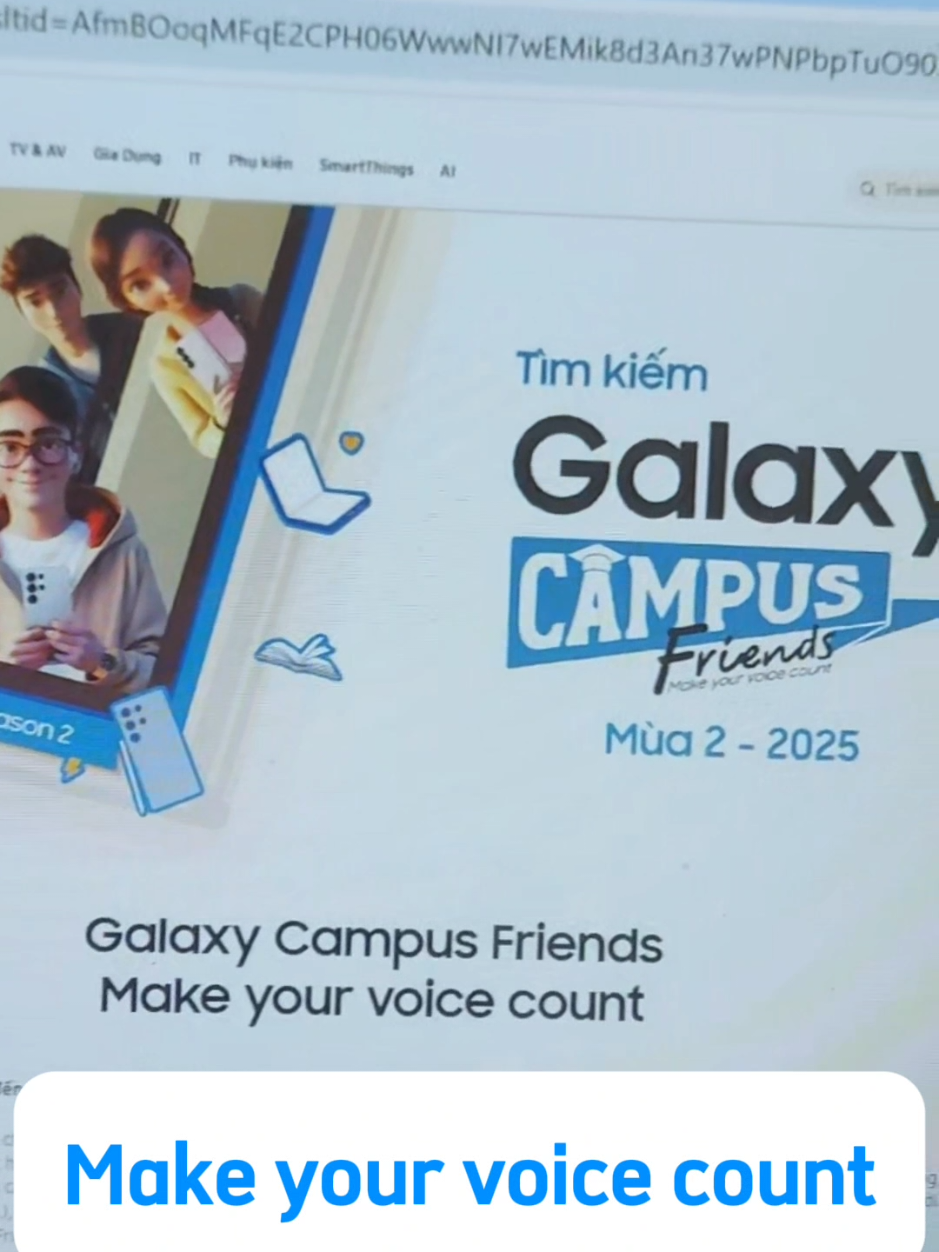 Ta chỉ tiếc nuối về những điều chưa từng thử... #GalaxyCampusFriendsVN#makeyourvoicecount #MakeYourVoiceCount##GalaxyAI #xh #foryou#capcut  #daihocnganhang 