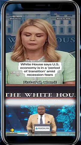 White House Press Secretary Karoline Leavitt says the U.S. economy is in a period of transition amid #recession fears #news #press #daily #usa 