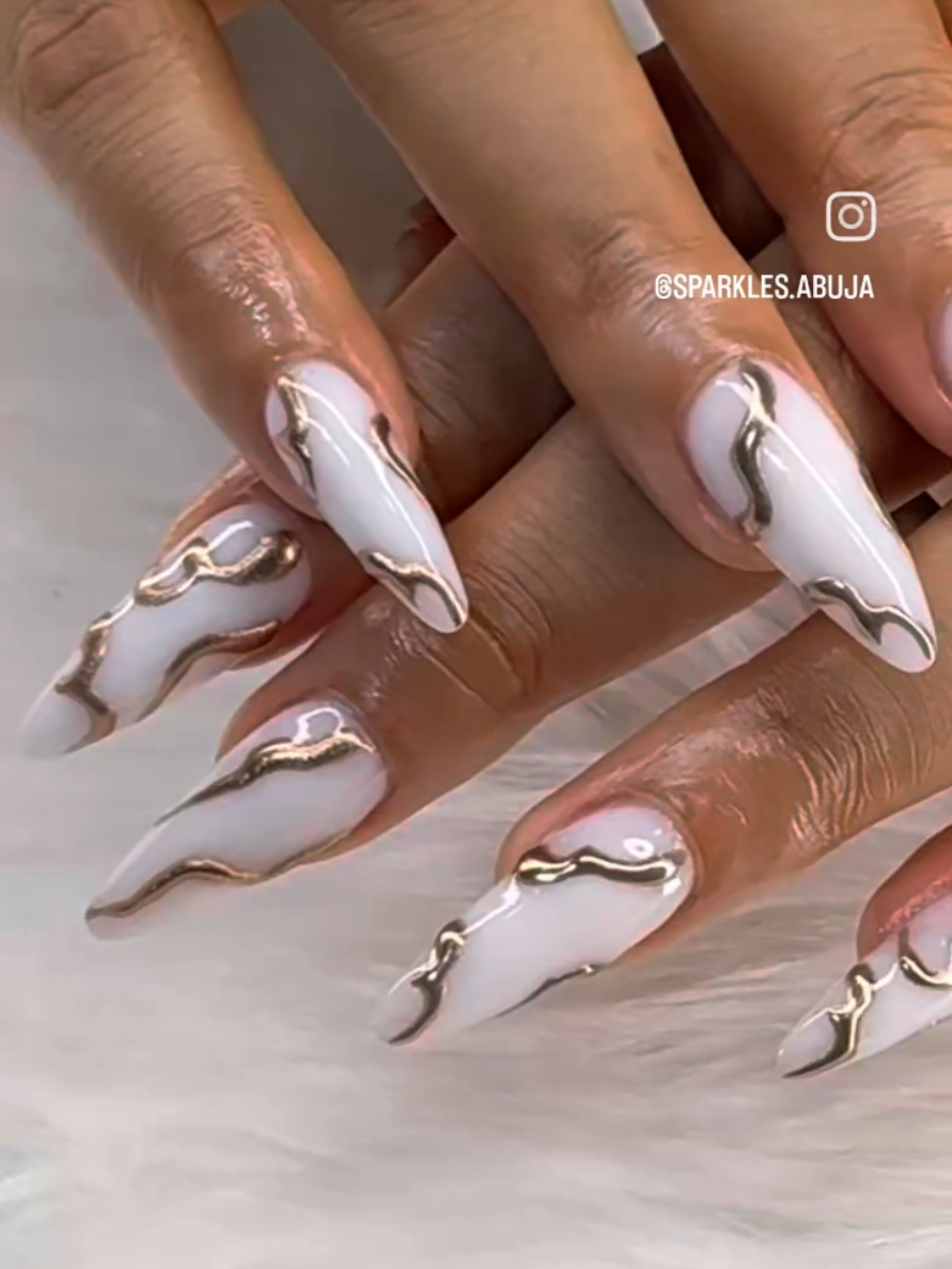 Nail goals alert! From bridal to everyday, acrylic to gel, long to short, classic to trendy - we've got you covered! #BestNailTechInAbuja #NailsInAbuja #AbujaNailSalon #NailArt #Manicure #Pedicure #NailTechAbuja #GelPolish #AcrylicNails