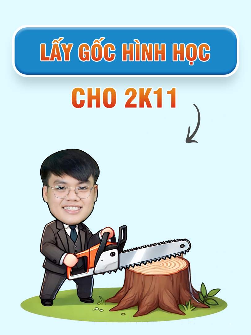 Lấy gốc hình học thành công cho 2K11 !!! #toan9 #toan9onthivaolop10 #toanthaykhiem