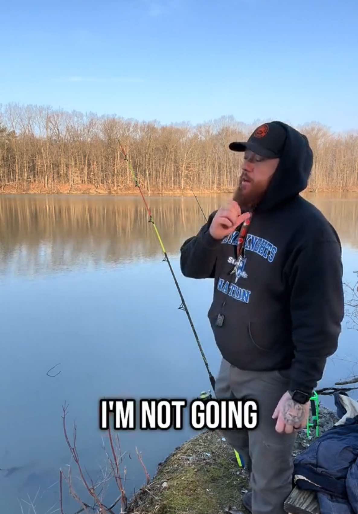 Hate that happen! I should’ve bring something to wipe with… 😂 #deaf #signlanguage #asl #deaftiktok #deafwhiteboy #fyp #catfishing #fishing #shit #ohio 